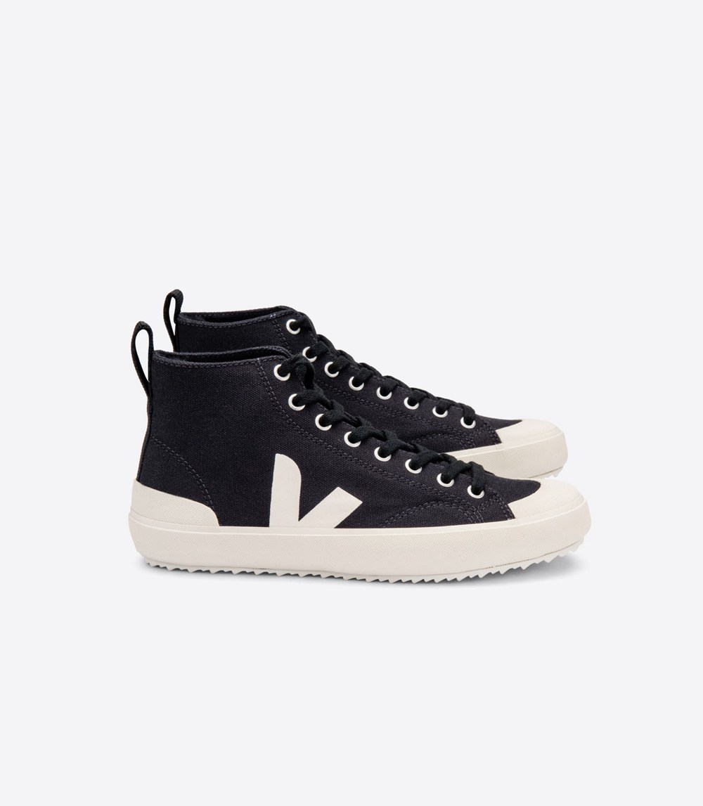 Veja Trainers Mens Black - Nova Ht Canvas - HVYW-12046